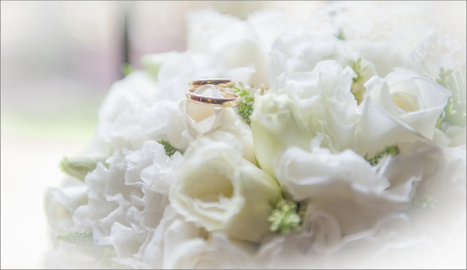 Detalle de flores de boda